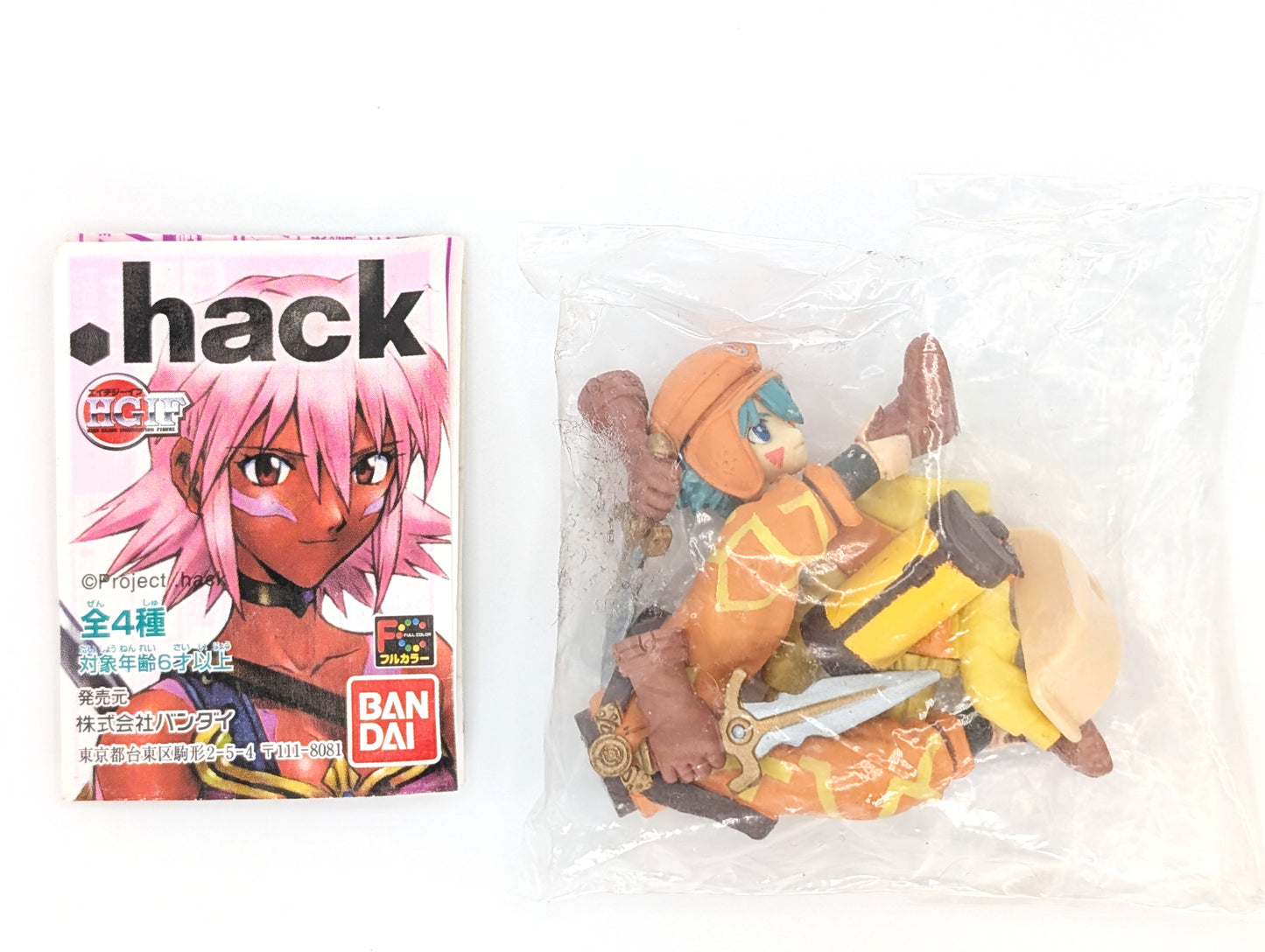 .hack INFECTION Gachapon Figure Set BANDAI