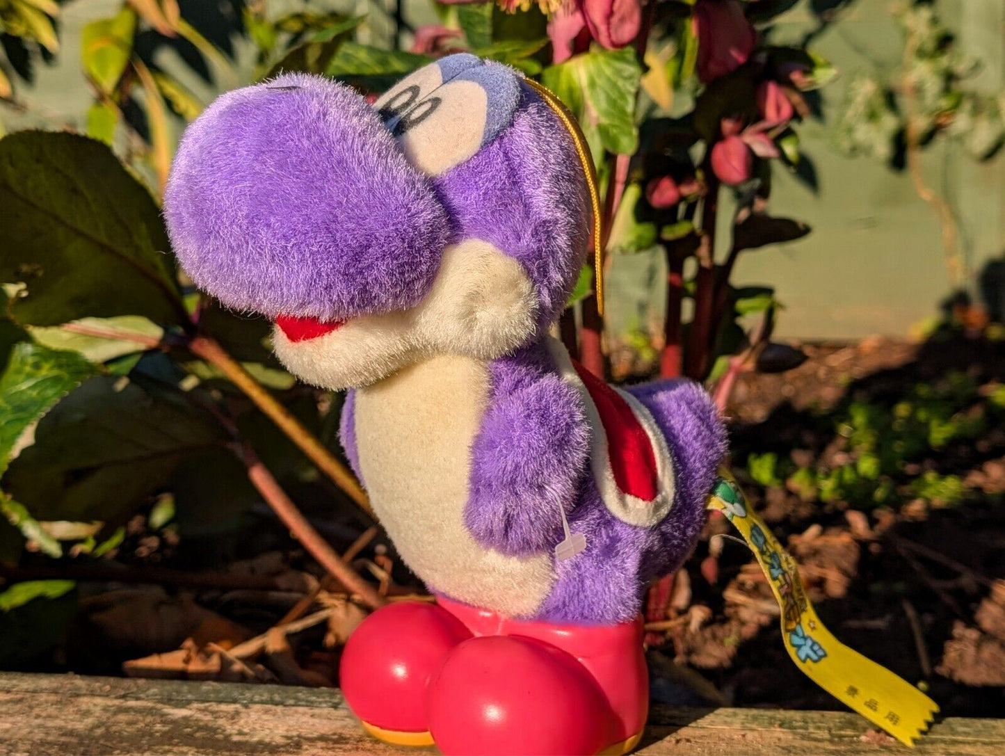 Yoshi Island UFO Catcher Plush Purple