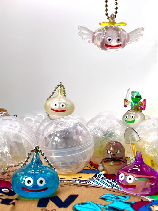 Dragon Quest Crystal Clear Keychain Figures