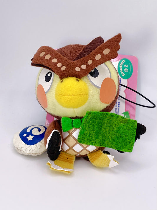 Animal Crossing Movie Blathers Mini Plush Screen Cleaner Charm