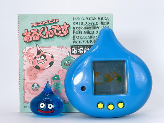 Dragon Quest Arukundesu Pedometer V-Pet Blue with Manual