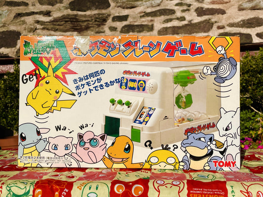 Vintage Pokemon Gachapon UFO Catcher Crane Game TOMY