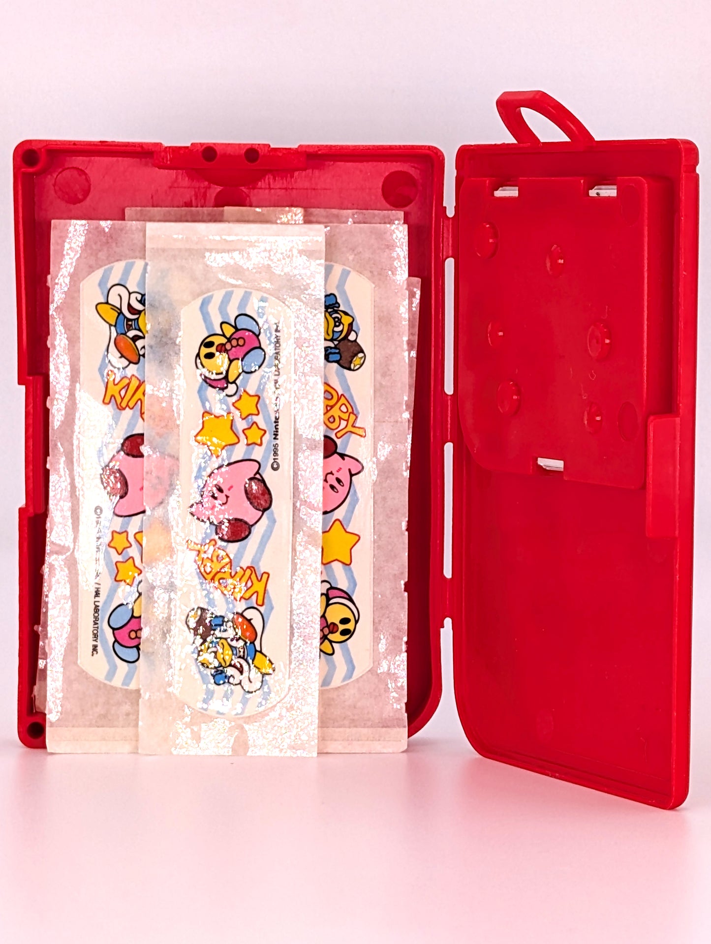 Kirby-Pinball Land Band-Aid Holder RARE