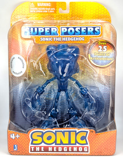 Sonic Jazwares Super Posers Clear Blue Sonic Toys R Us SAMPLE