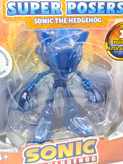 Sonic Jazwares Super Posers Clear Blue Sonic Toys R Us SAMPLE