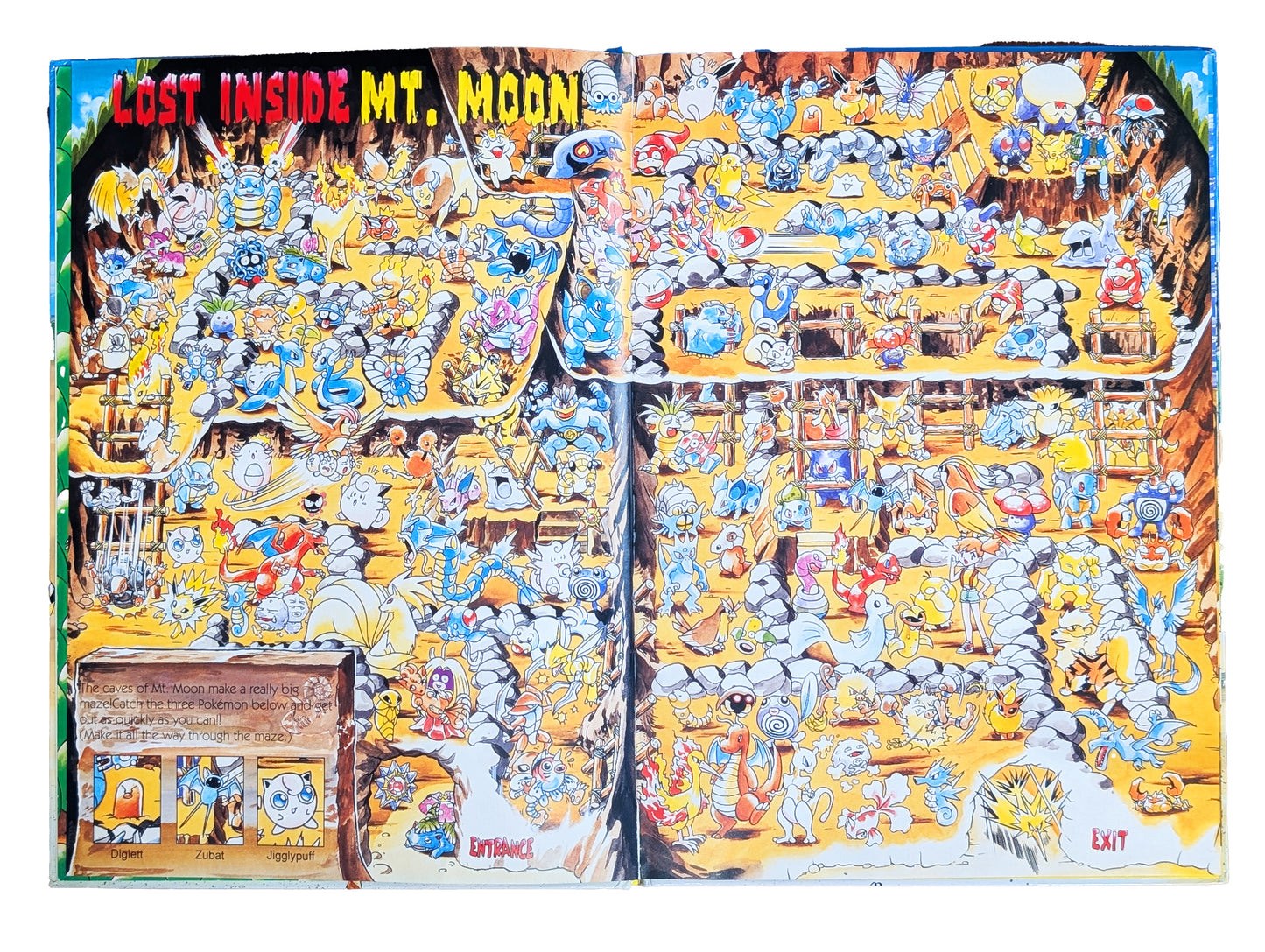 Let's Find PKMN Hard Cover Books