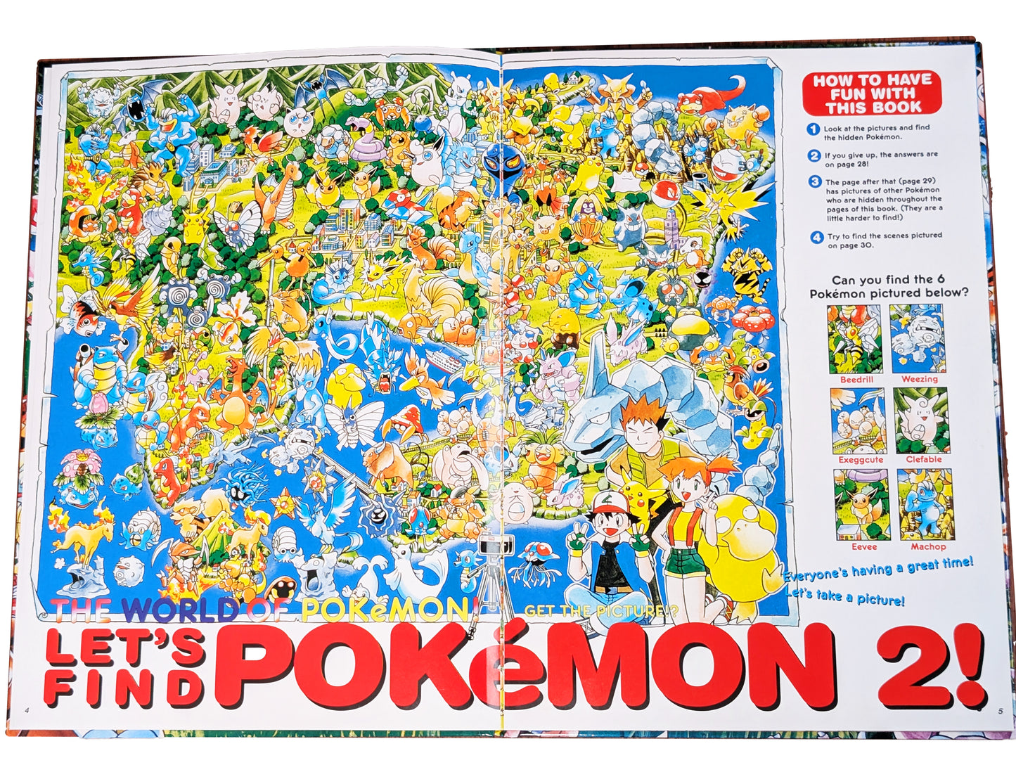 Let's Find PKMN Hard Cover Books