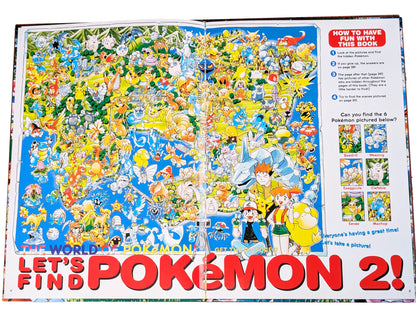 Let's Find PKMN Hard Cover Books