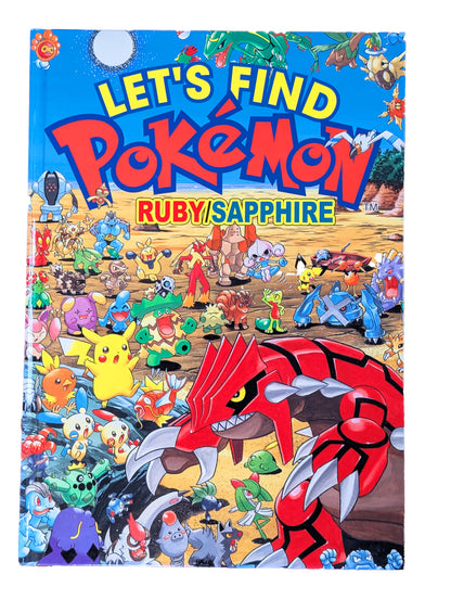 Let's Find PKMN Hard Cover Books