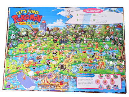 Let's Find PKMN Hard Cover Books