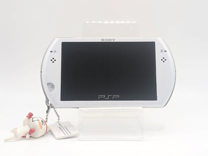PSP Go White Console + Micro SD Card Mod + Toro Inoue Keychain