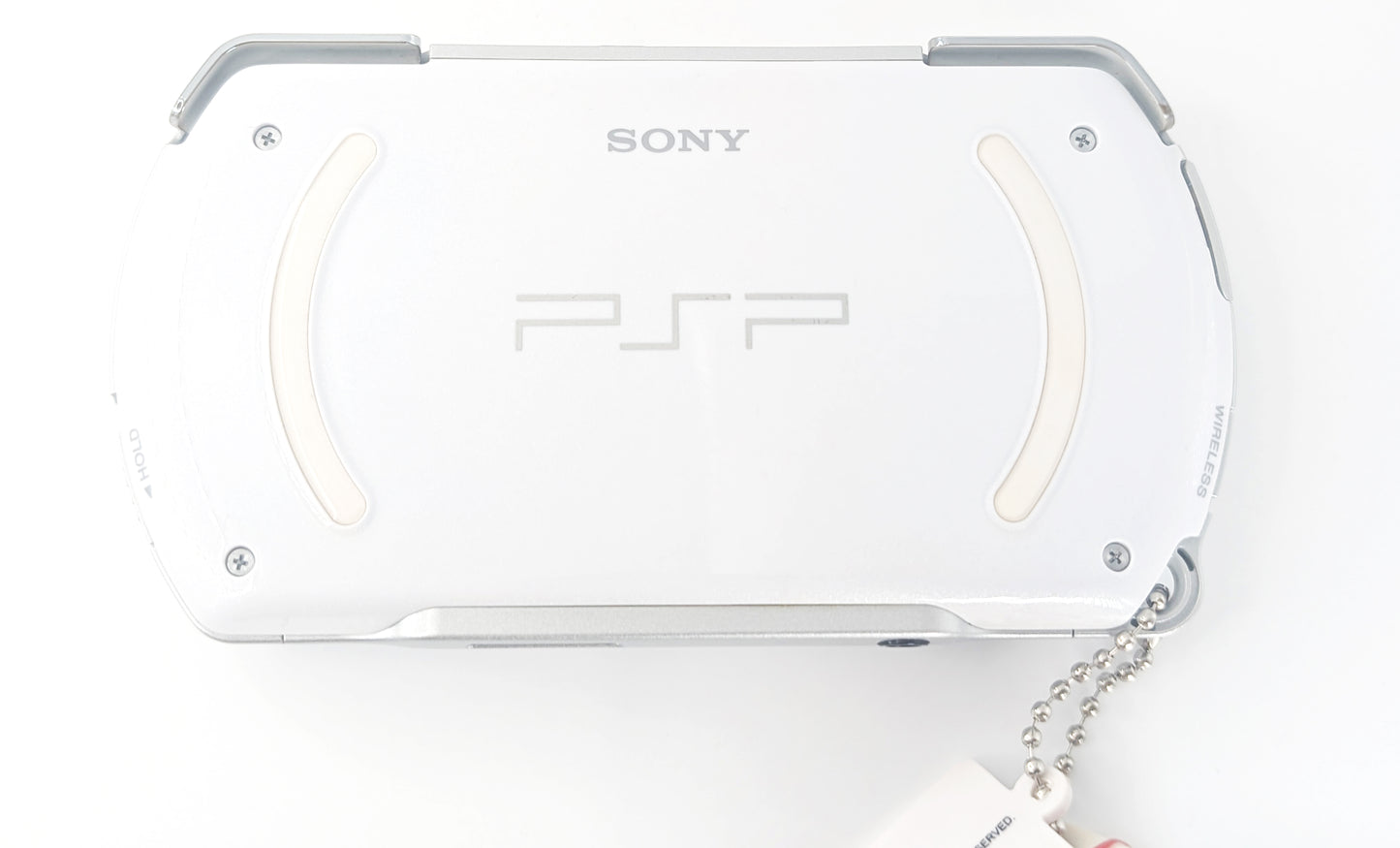 PSP Go White Console + Micro SD Card Mod + Toro Inoue Keychain