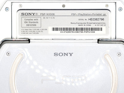 PSP Go White Console + Micro SD Card Mod + Toro Inoue Keychain