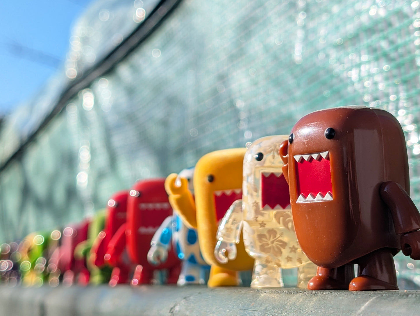 Domo-kun Qee 2" Collectible Figures