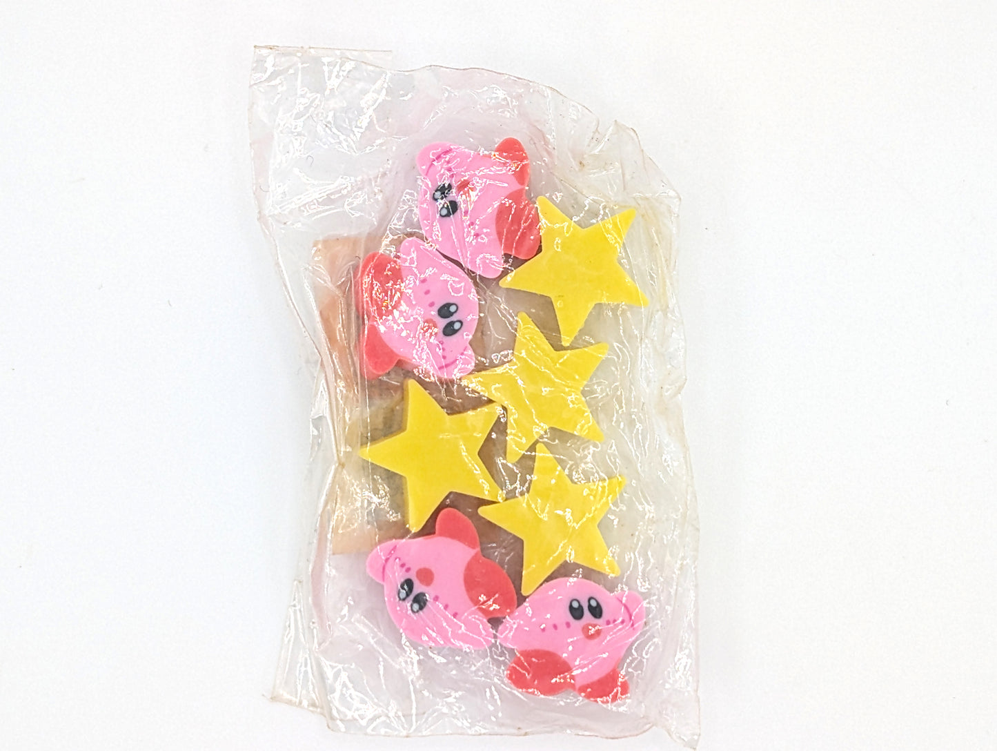 Kirby¬ Star Stacker Eraser Gachapon
