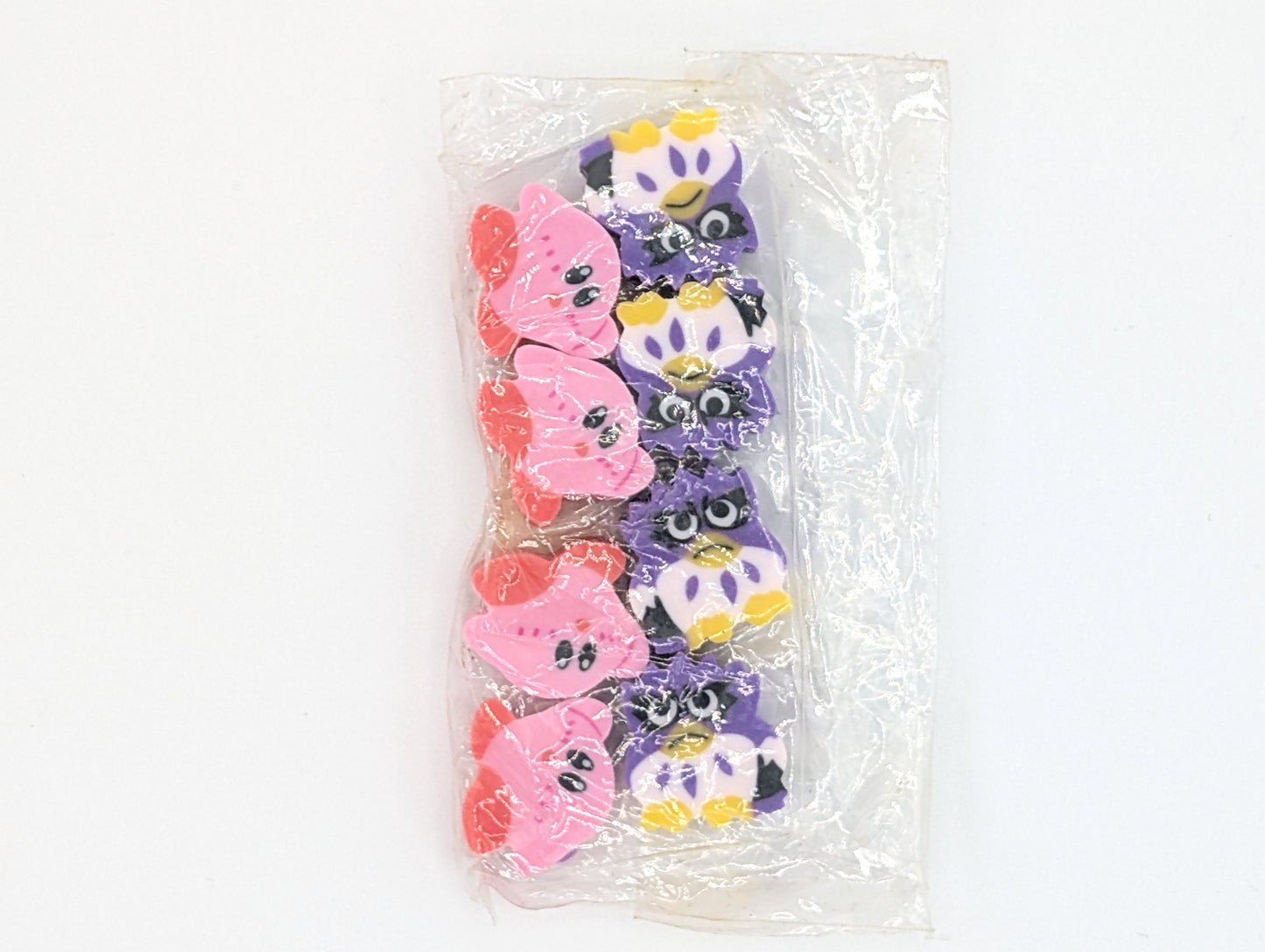 Kirby¬ Star Stacker Eraser Gachapon