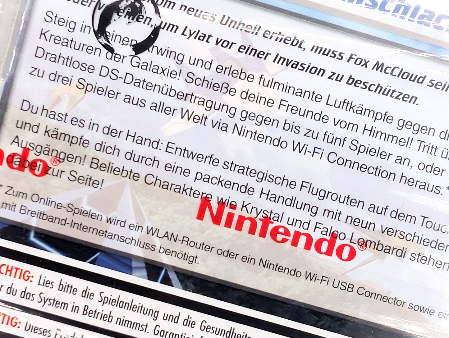 Star Fox Command NDS Sealed PAL/German Copy