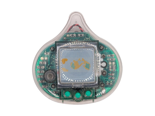 Arukundesu Dragon Quest Slime Pedometer Pet Clear ENIX 1998