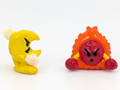 Kirby's Adventure Painted Keshi Figures