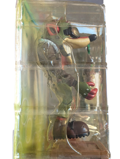 Crash Bandicoot High Flying Pilot Crash Resaurus Figure Boxed