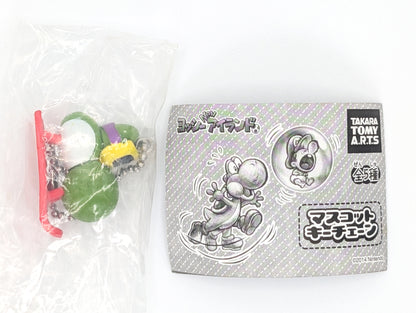 Yoshi's New Island Mascot Keychains Takara Tomy
