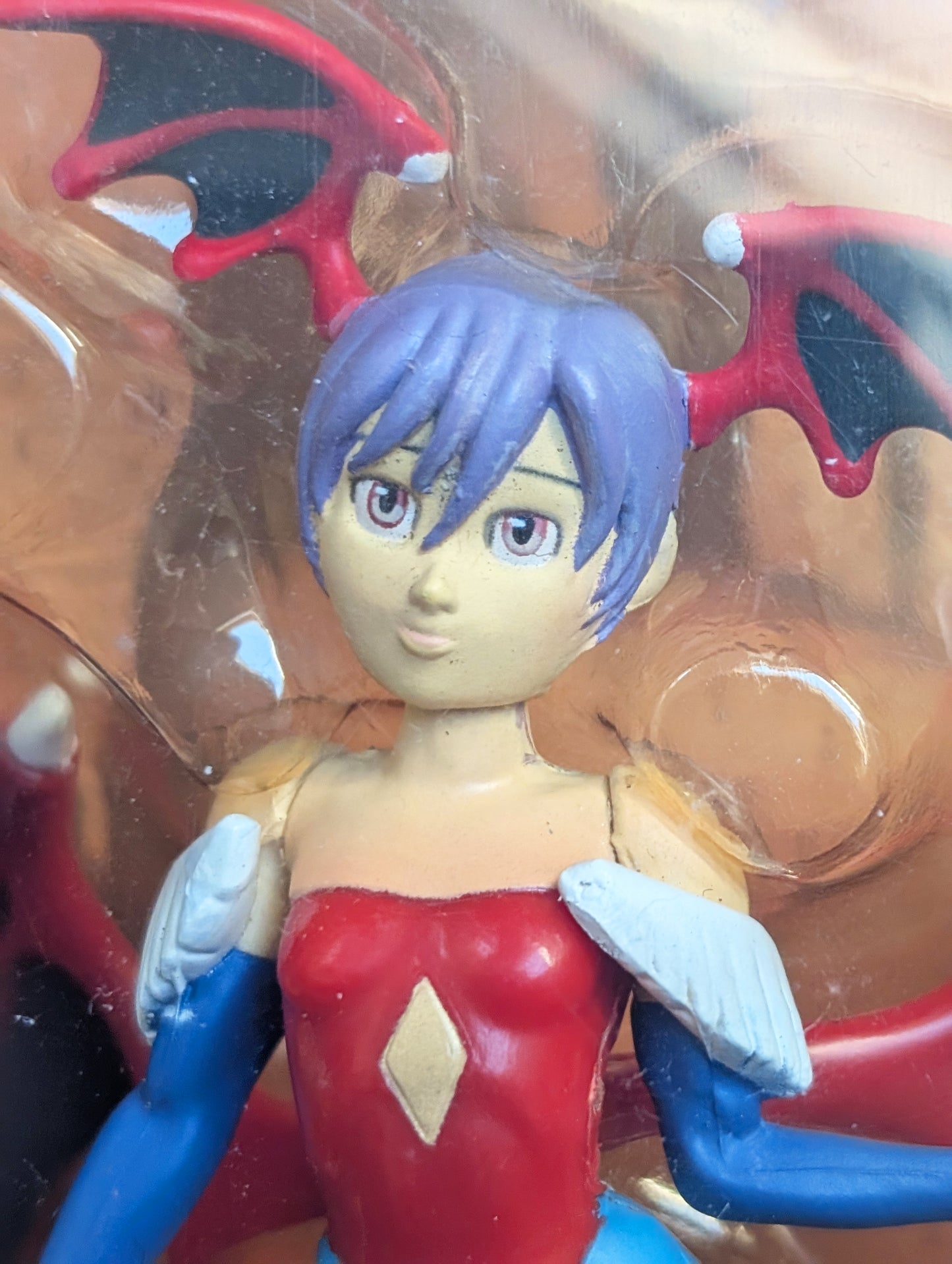 Video Game Super Stars Darkstalkers 3 Dimitri and Lilith Toybiz Figures