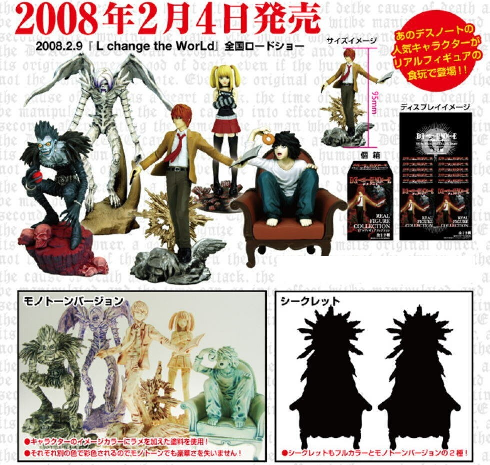 DEATH-NOTE Real Figure Collection Nihon TV Service