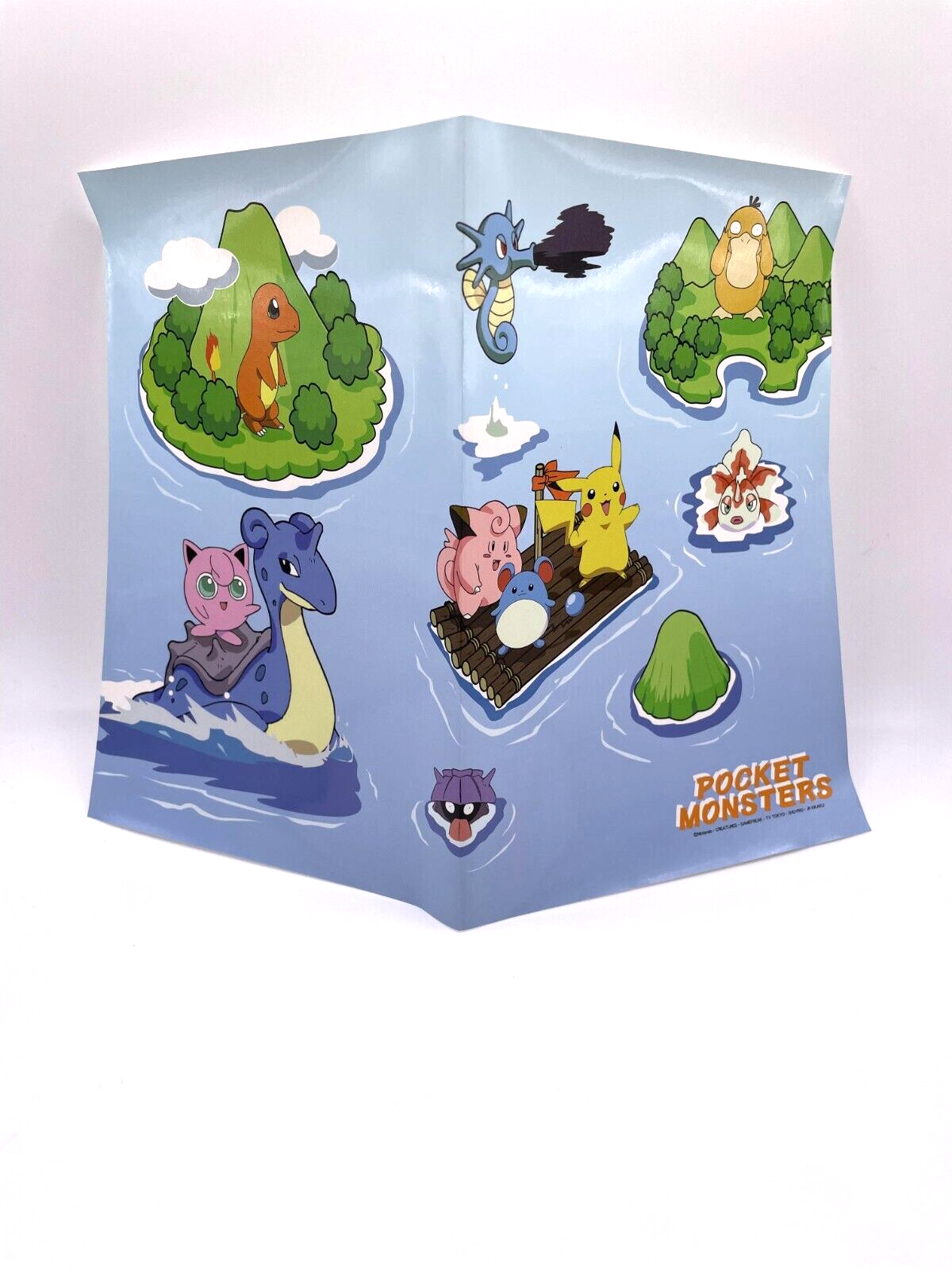 PKMN Poke Block Tomy Team Rocket Magikarp Submarine Meowth Playset Boxed