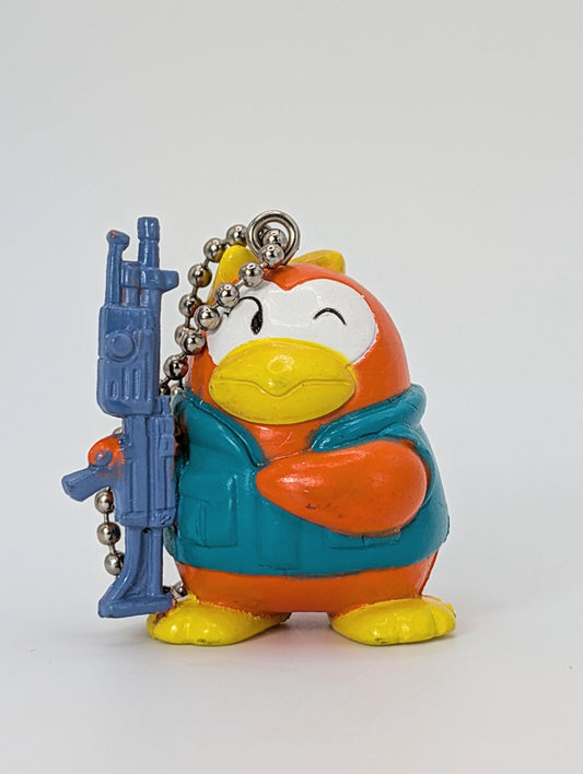 Parodius Hanako Penguin Keychain