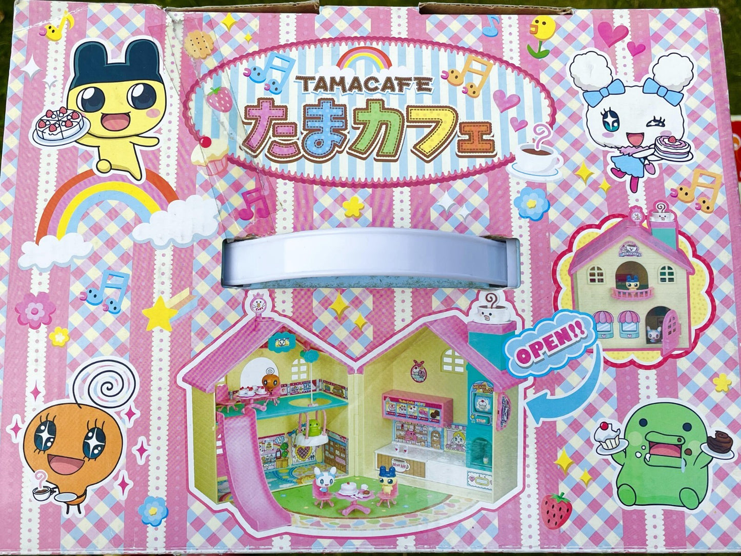 Tamagotchi Tama-Town Tama-Cafe Playset Complete